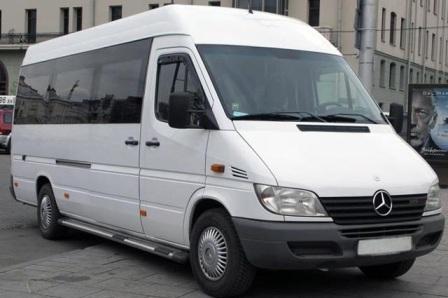 Minibus Rental Tallinn Estonia Mercedes Benz Sprinter Riga